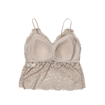 Mežģīņu piekārts intīmi apakšveļai ar 3/4 krūšu kausiem, plāniem formētajiem latex krūšu kausiem, stiprām dubultām siksnām, elpojoša aizmugure