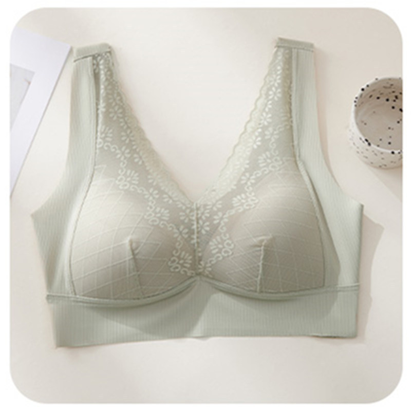 Bešīzijas mežģīņu bralet ar V kaklu, led-silkas audums, fiksētas dubultās siksnas, pilna kausa ar ultratālu veidlējuma putas