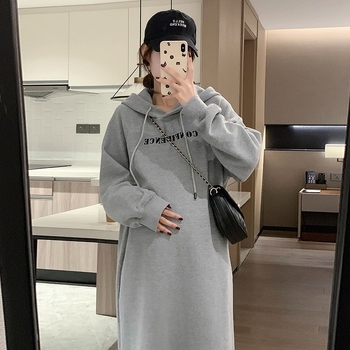 Kostim s midi suknjom, 95% pamuk, dugi rukavi, petal sleeves, street fashion stil