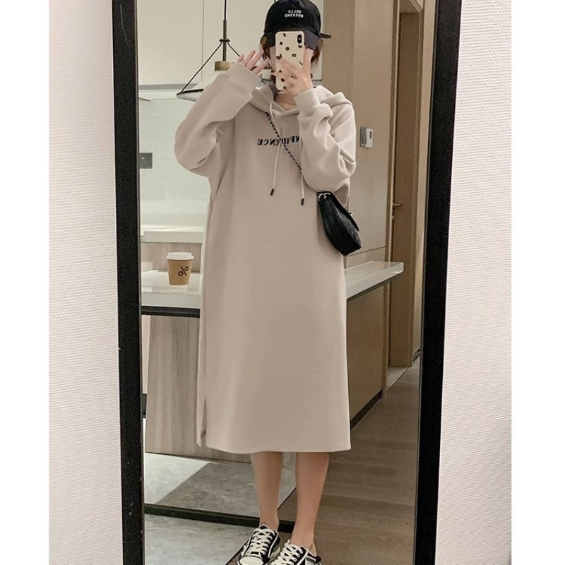 Kostim s midi suknjom, 95% pamuk, dugi rukavi, petal sleeves, street fashion stil