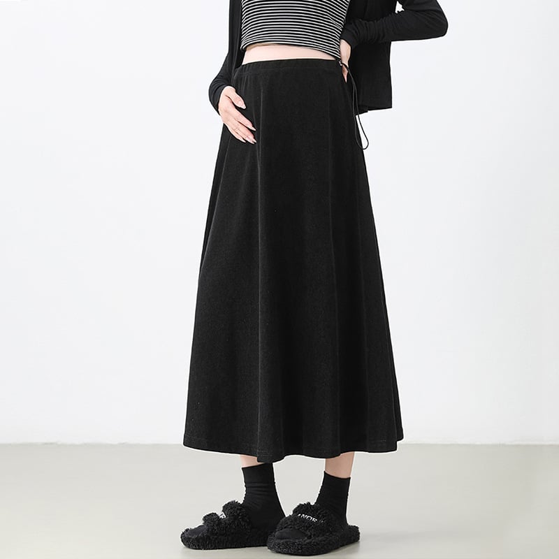 Suknja – A-linija, srednja duljina, 95% poliester 5% spandex, jesen 2025