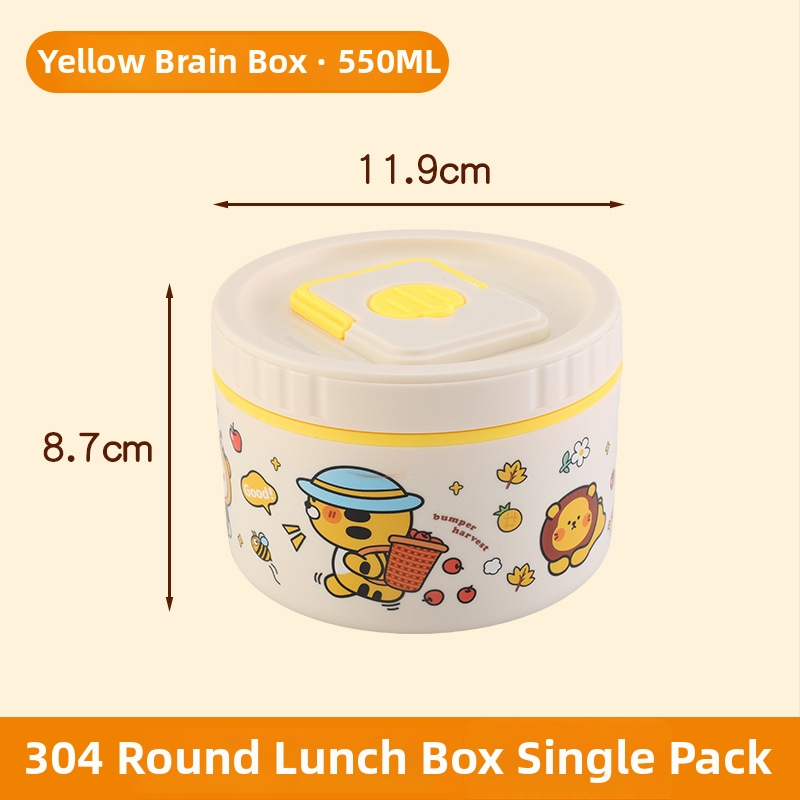 304 rozsdamentes acélból készült hőszigetelt ebédes doboz, többszintű osztályozó kialakítás, mikrohullámú sütőben használható, testreszabás elérhető