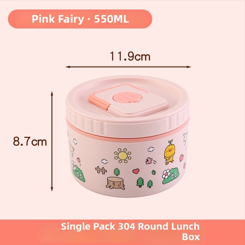 304 rozsdamentes acélból készült hőszigetelt ebédes doboz, többszintű osztályozó kialakítás, mikrohullámú sütőben használható, testreszabás elérhető