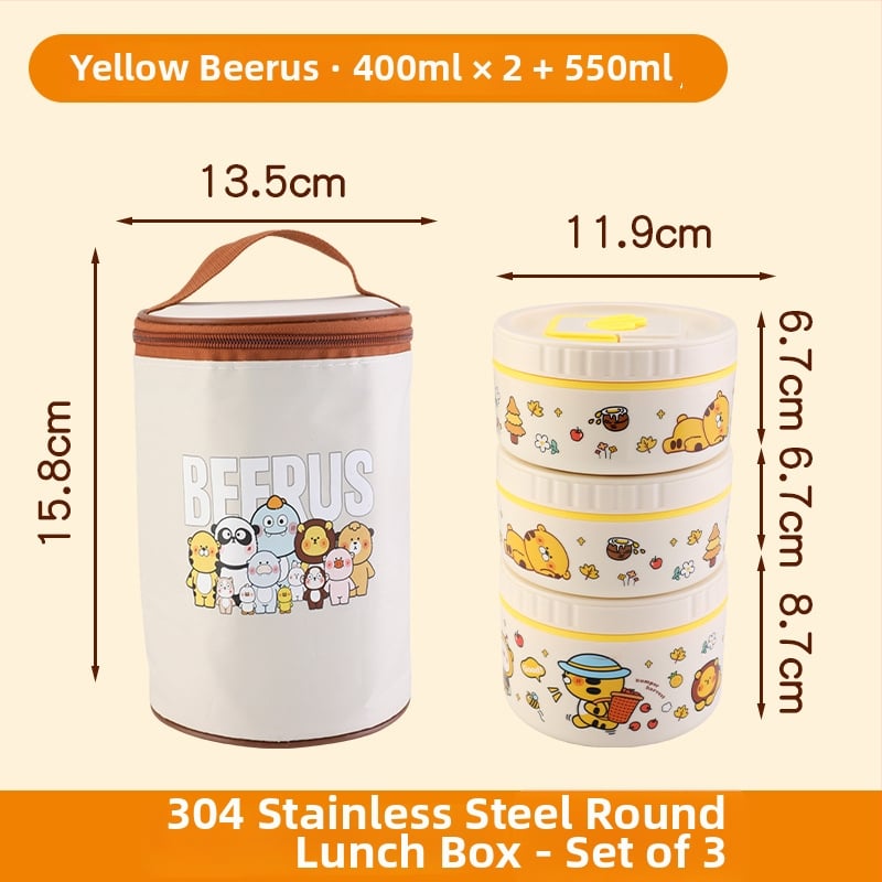 304 rozsdamentes acélból készült hőszigetelt ebédes doboz, többszintű osztályozó kialakítás, mikrohullámú sütőben használható, testreszabás elérhető