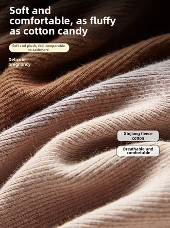 Pamut kismama felső hosszú ujjú, kerek nyakkal, karcsúsított fazon