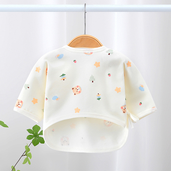 Zīdaiņu kokvilnas tops, universāls, 100% kokvilna, visu sezonu, apaļš kakls