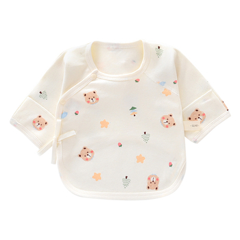 Zīdaiņu kokvilnas tops, universāls, 100% kokvilna, visu sezonu, apaļš kakls