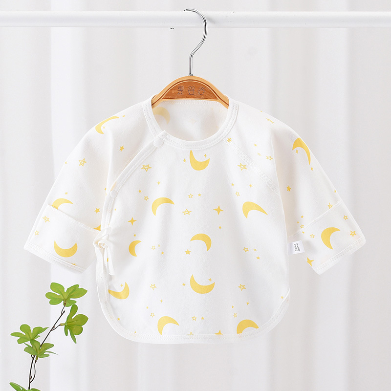 Zīdaiņu kokvilnas tops, universāls, 100% kokvilna, visu sezonu, apaļš kakls