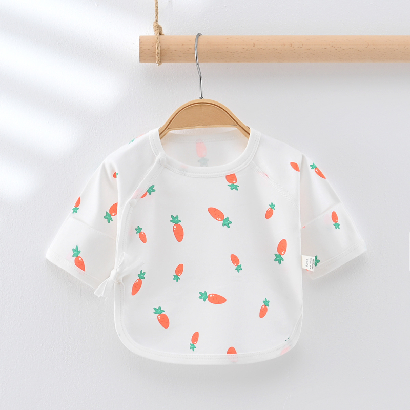 Zīdaiņu kokvilnas tops, universāls, 100% kokvilna, visu sezonu, apaļš kakls