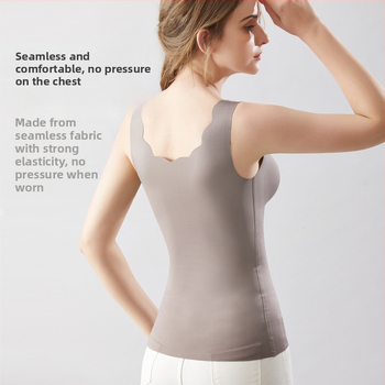 Τοπ θηλάσματος με V-λαιμό, χωρίς μανίκια, μεσαίου μήκους, ύφασμα νάιλον-σπαντέξ, εφαρμοστό, με άνοιγμα για θηλασμό