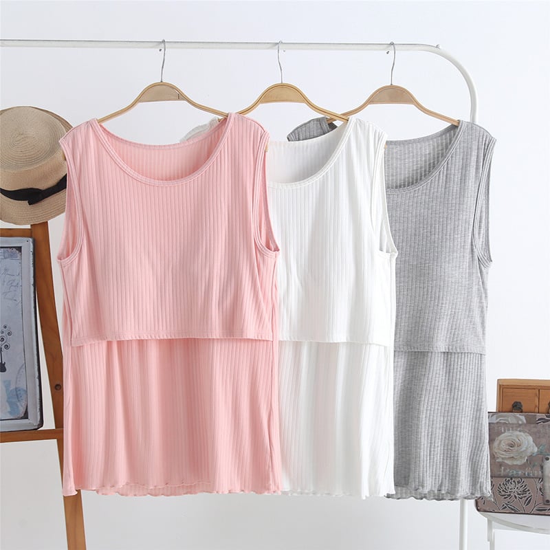 Θηλαστικό Τοπ από Modal – Brightening Mommy, 95%+ ίνες Modal, Θηλασμός μετά τον τοκετό