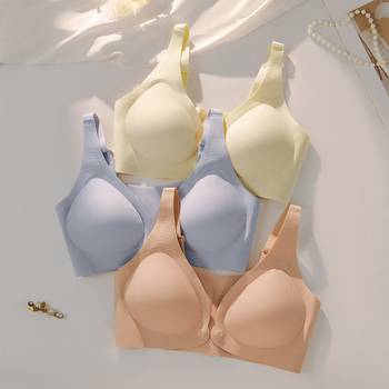 Xingwolai Σουτιέν Θηλασμού για Εγκυμοσύνη και Μετά τον Τοκετό – Κύριο ύφασμα νάιλον 70–80%, Λεπτές Διαμορφωμένες Κούπες, Σταθεροί Ιμάντες, Πίσω Κούμπωμα τεσσάρων σειρών