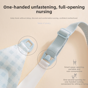 Mātes un zīdīšanas krūšturis ar fiksētām siksnām, plānas formētas kausi, aizmugurē trīs rindu aizdare, neilona audums ar spandeksa oderi <30%, platā sānu paneļi plūdu novēršanai