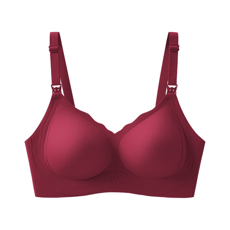 Rovo Sutien de alăptare cu Push-Up – cupe din nylon, închidere spate cu patru rânduri de cârlige, pentru alăptare