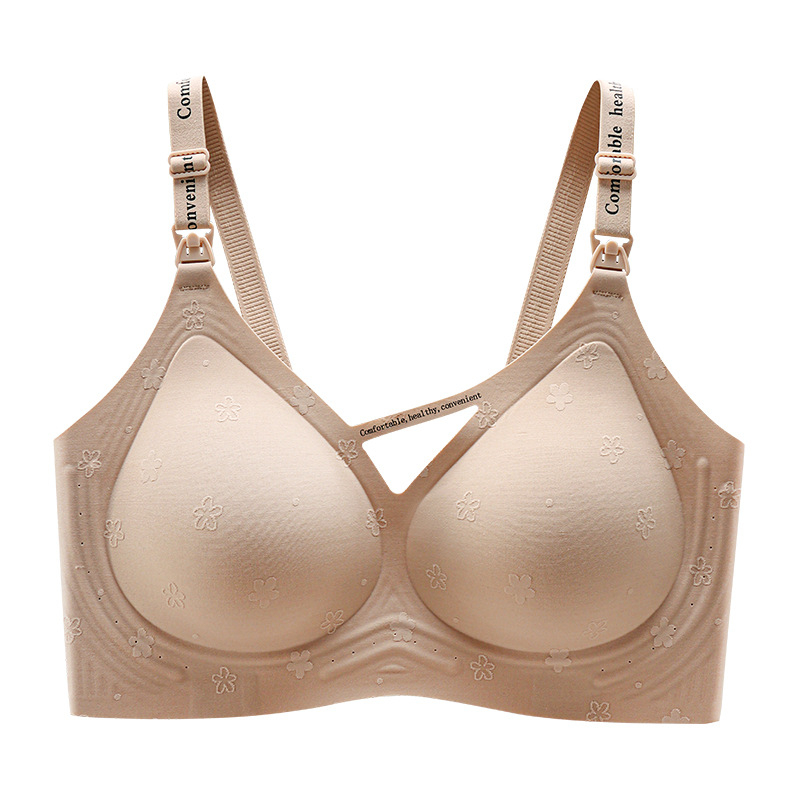 Sutien de maternitate și alăptare pentru ridicare și susținere, pentru alăptare postnatală, material nylon, căptușeală nylon 50–70%, cupe subțiri modelate, bretele fixe, închidere spate cu patru rânduri de carlige