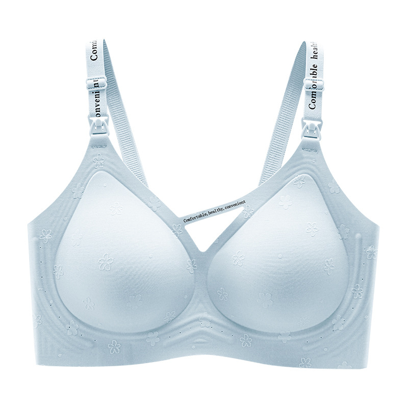 Sutien de maternitate și alăptare pentru ridicare și susținere, pentru alăptare postnatală, material nylon, căptușeală nylon 50–70%, cupe subțiri modelate, bretele fixe, închidere spate cu patru rânduri de carlige