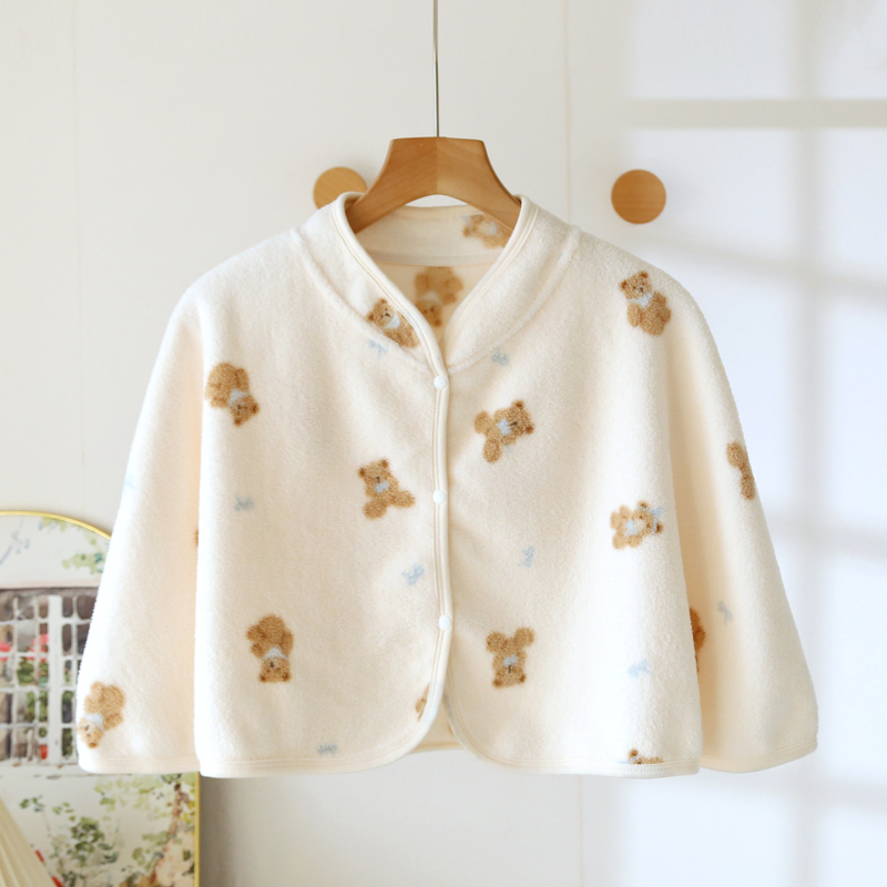 Esarfă de maternitate în stil coreean, Velur Chenille, dublă față, 100% poliester, căldură toamnă-iarnă