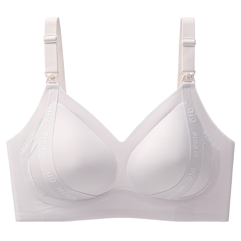 Bešvová dojčiaca podprsenka, jednopierkový dizajn, nastaviteľné ramienka, tenké tvarované košíčky, zadné zapínanie na štyri rady háčikov