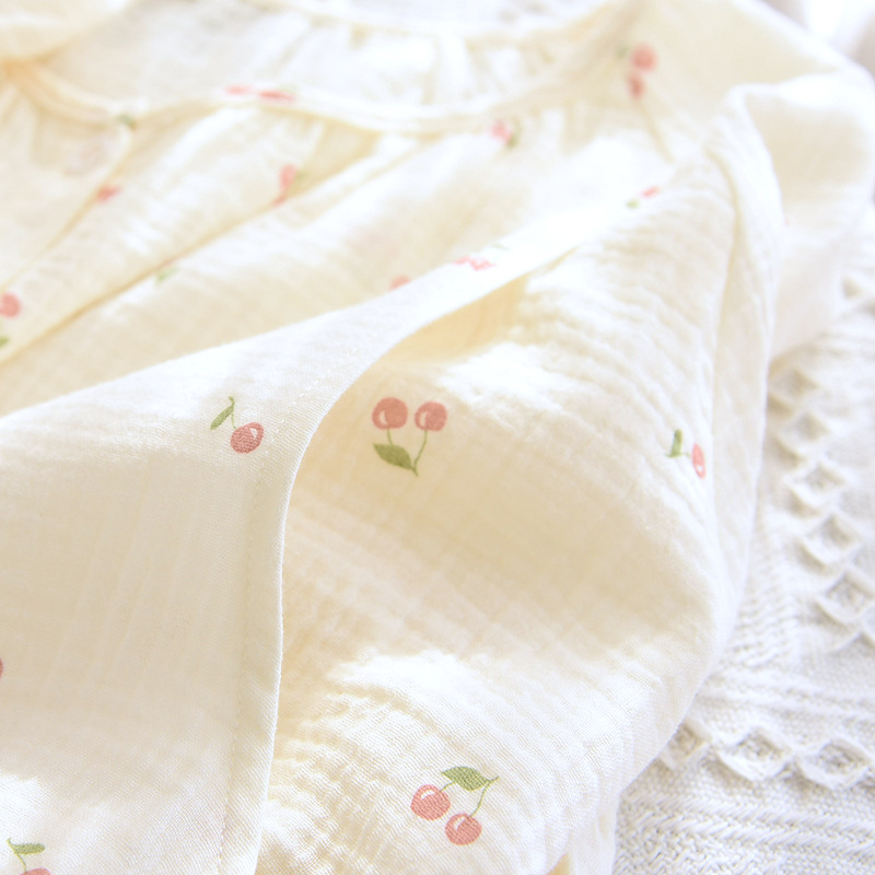 Set kućne odjeće za dojenje poslije poroda – crepe pamuk tkanina, minimalistički casual stil, dugi rukavi, hlače, za sve sezone