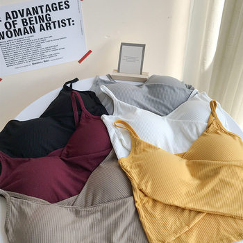 Sutien de alăptare din bumbac, pentru maternitate, cupe nemoldate, bretele duble, design dintr-o bucată