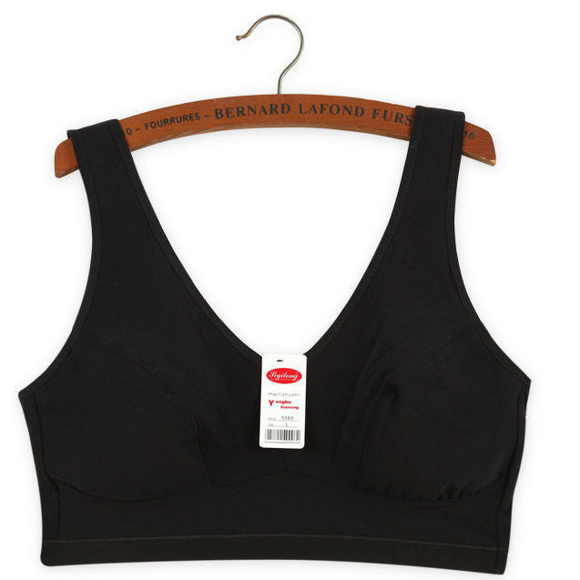 Žindymo liemenėlė vestos formos, medvilnės mišinys 80–90%, pilnas kaušelis, fiksuoti dvigubi dirželiai