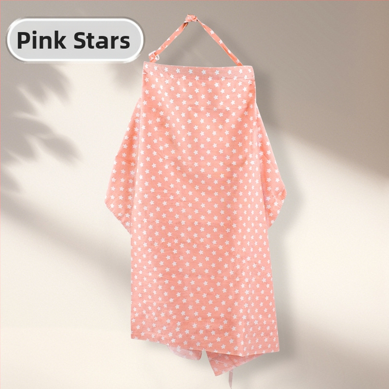 Pamukovno pokrivalo za dojenje, sling stil, bez rukava