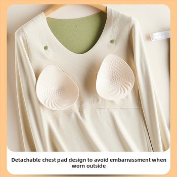 Szoptatós női top Derong anyagból, szoptatási nyílással, 90–95% poliészter, hosszú ujjú