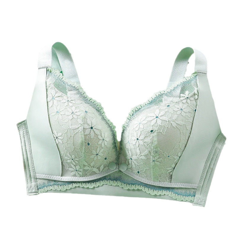 Anyasági szoptatós melltartó vékony formázott kosarakkal, szoptatási funkció, nylon főanyag 80–90%, rögzített dupla vállpánt, csipkés dizájn