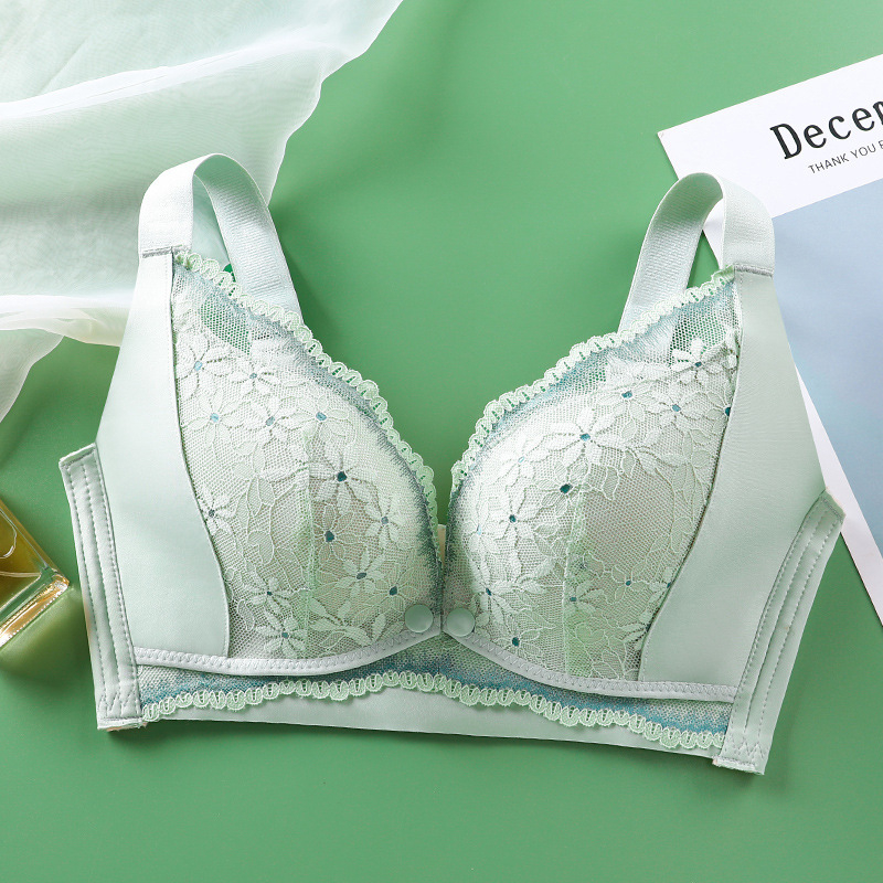 Anyasági szoptatós melltartó vékony formázott kosarakkal, szoptatási funkció, nylon főanyag 80–90%, rögzített dupla vállpánt, csipkés dizájn