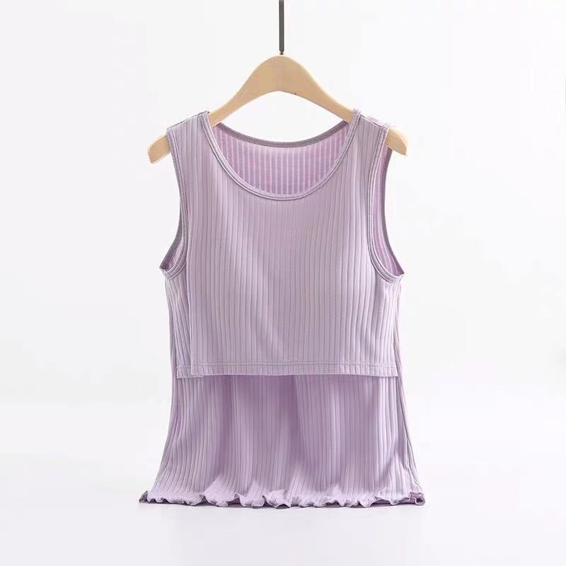 Modal anyagból készült szoptatós mellény, női, ujjatlan, egyszínű, könnyű anyag, tavaszra és őszre