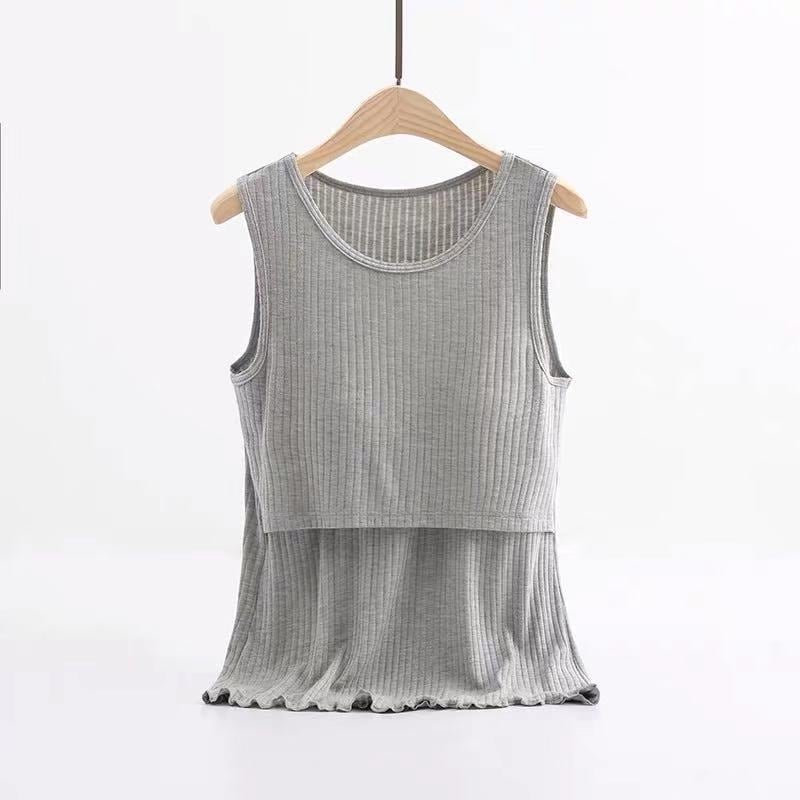Modal anyagból készült szoptatós mellény, női, ujjatlan, egyszínű, könnyű anyag, tavaszra és őszre
