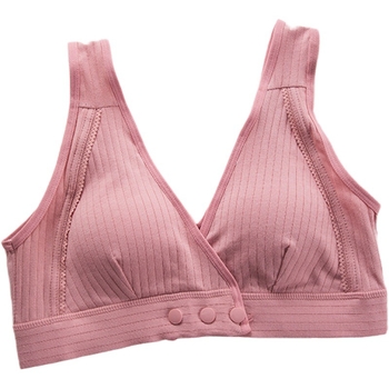 Trudnički grudnjak za dojenje, vest-stil, push-up, anti-sag, 95% pamuk