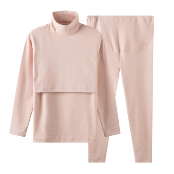 Anyatejes és terhes nők számára pamut készlet — pulóver stílus, 95–100% pamut, téli 2022 kiadás, LADYYOUPIN