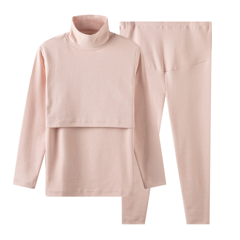 Anyatejes és terhes nők számára pamut készlet — pulóver stílus, 95–100% pamut, téli 2022 kiadás, LADYYOUPIN