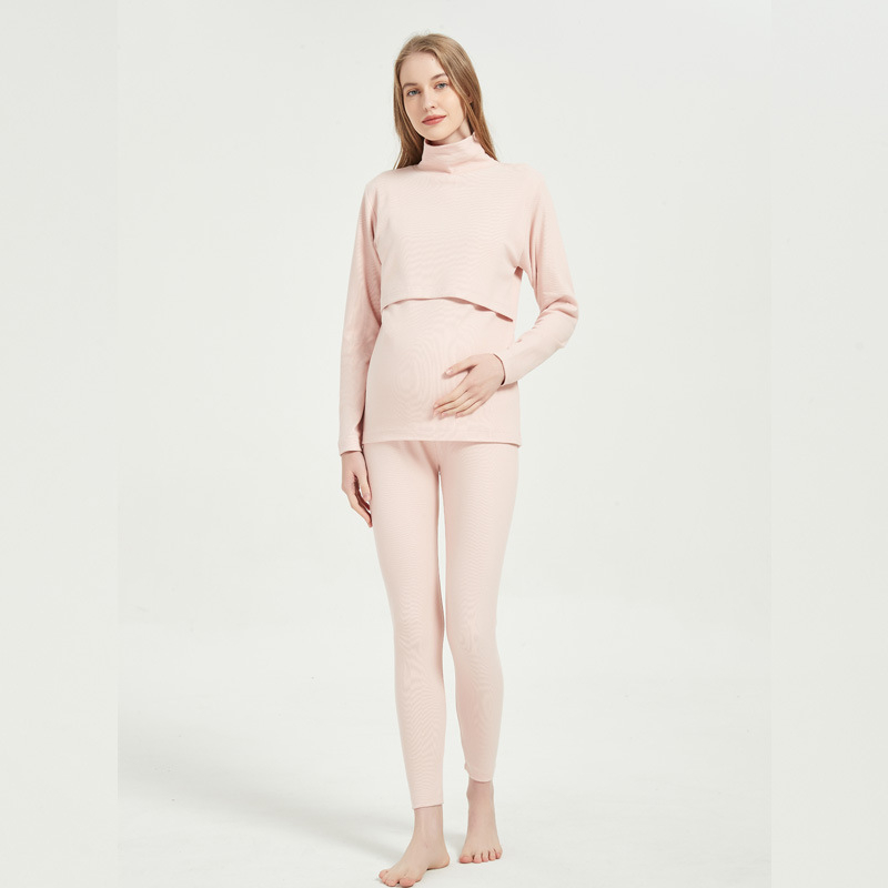 Anyatejes és terhes nők számára pamut készlet — pulóver stílus, 95–100% pamut, téli 2022 kiadás, LADYYOUPIN