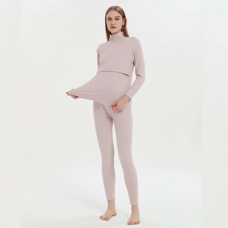 Anyatejes és terhes nők számára pamut készlet — pulóver stílus, 95–100% pamut, téli 2022 kiadás, LADYYOUPIN