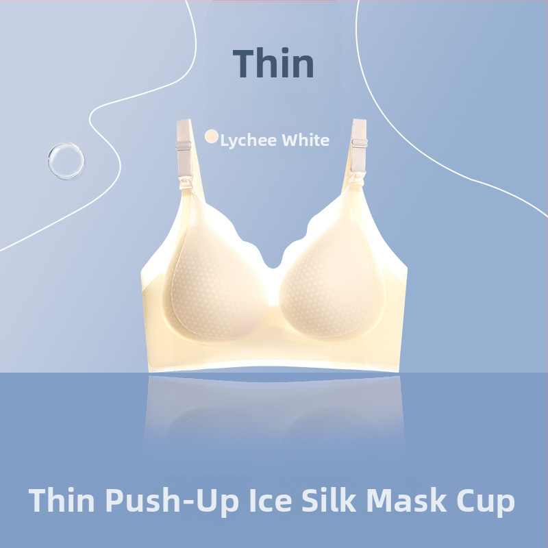 Σουτιέν Θηλάσμου Ultra-λεπτό, Διαπνέον, Με Λεπτές Διαμορφωμένες Κούπες, Πίσω Κλείσιμο με Τρεις Σειρές Αγκίστρων, Με Διπλές Σταθερές Ταινίες, Για Εγκυμοσύνη και Θηλασμό