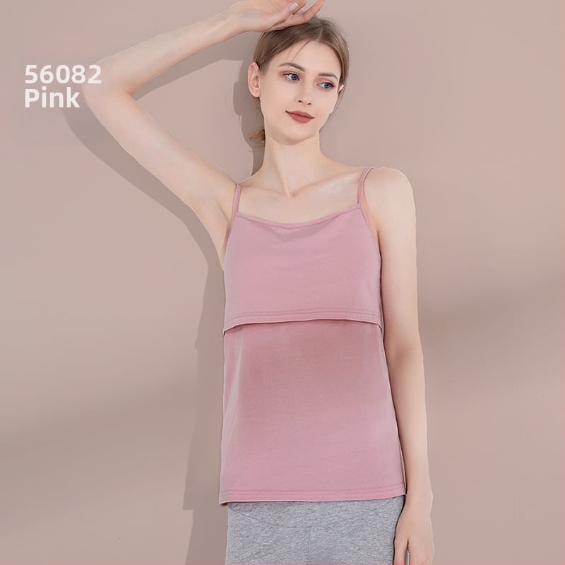 Kismama ujj nélküli sling felső, 95% pamut, Spandex, kerek nyakú, tavasz 2024