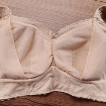 Sutien de somn în stil vestă, dantelat, respirabil și confortabil, material nylon, cupe modelate subțiri, bretele fixe dublu, închidere la spate cu patru rânduri de cârlige