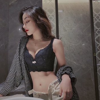 Оформящ бюстгальтер push-up с предно закопчаване, чашка 3/4, ултра тънка формирана чашка, найлон