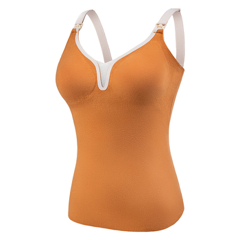 Κιμιζόλ θηλάσμου για μητέρες φθινοπωρινό/χειμωνιάτικο, μακρύς σχεδιασμός με τιράντες, casual ιαπωνοκορεατικό στυλ, βαμβακερό ύφασμα με ανάμειξη νάιλον 50–70%