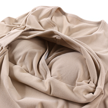 Τοπ θηλάσματος για μητέρες με μακρύ μανίκι, στρογγυλός λαιμός, πολυεστέρας 90–95%, φθινόπωρο 2024