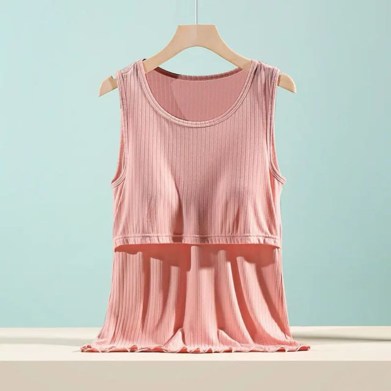 Szoptatós top kismamáknak, ujj nélküli, pulóver-stílus, lezser, poliészter 80-90%, közepes súlyú 161-180 g/m²