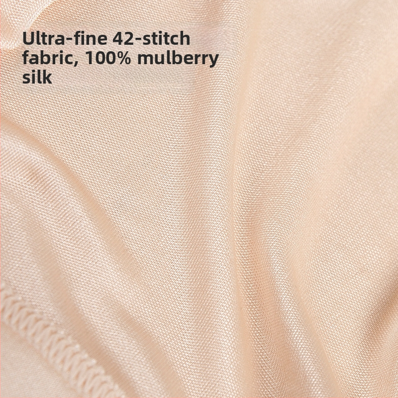 Θηλαστικό σουτιέν μετά τον τοκετό - Mulberry μετάξι, ultra-thin μορφοποιημένες κούπες, εμπρός κούμπωμα, χωρίς μεταλλικούς δαχτυλίδια