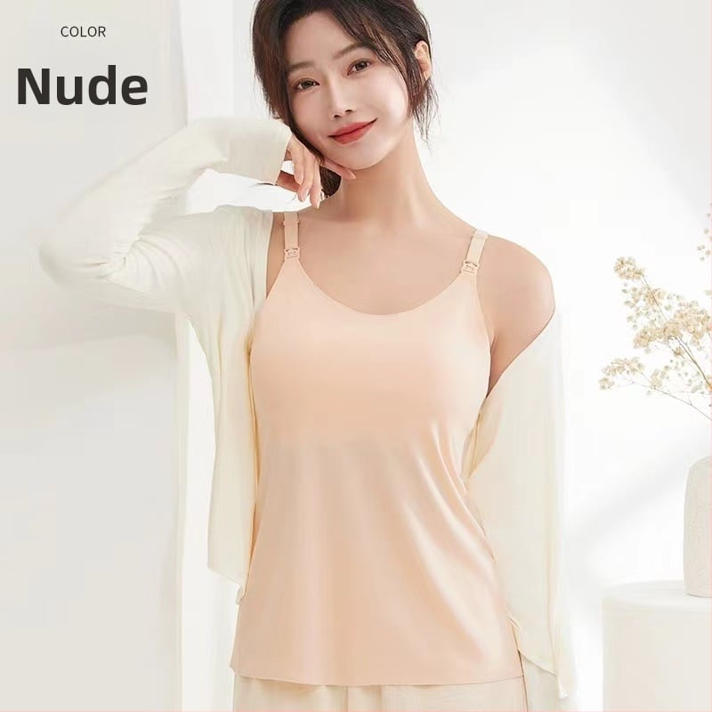 Anyatejes szoptatós tank felső, sling stílus, luxus. Fő anyag: nylon 70–80%. Ujjatlan, vékony szövet 101–120 g/m2. Megjelenés: tavasz 2024. Alkalmas tavasszal, nyáron és ősszel.