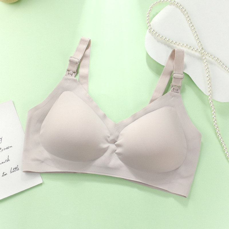 Zīdīšanas krūšturis māmiņām ar priekšējo aizdari, push-up efekts, anti-sagging, neilons, bez stieplēm