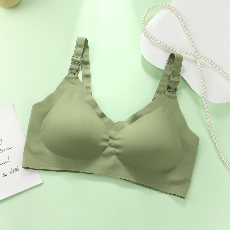 Zīdīšanas krūšturis māmiņām ar priekšējo aizdari, push-up efekts, anti-sagging, neilons, bez stieplēm