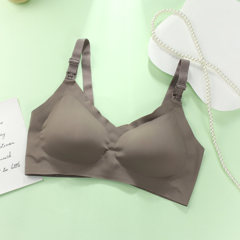 Zīdīšanas krūšturis māmiņām ar priekšējo aizdari, push-up efekts, anti-sagging, neilons, bez stieplēm