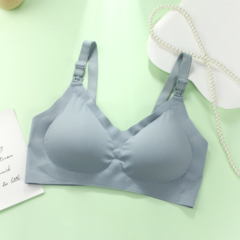 Zīdīšanas krūšturis māmiņām ar priekšējo aizdari, push-up efekts, anti-sagging, neilons, bez stieplēm