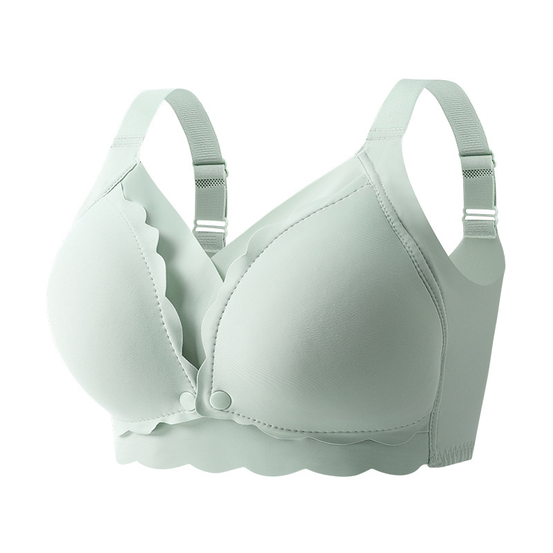 Zīdīšanas krūšturis grūtniecībai un pēc dzemdībām – plānas formētas krūšu kauss, Push-Up, pret nolaišanos, neilona audums